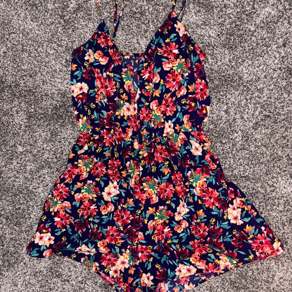 Floral Print Women's Dress